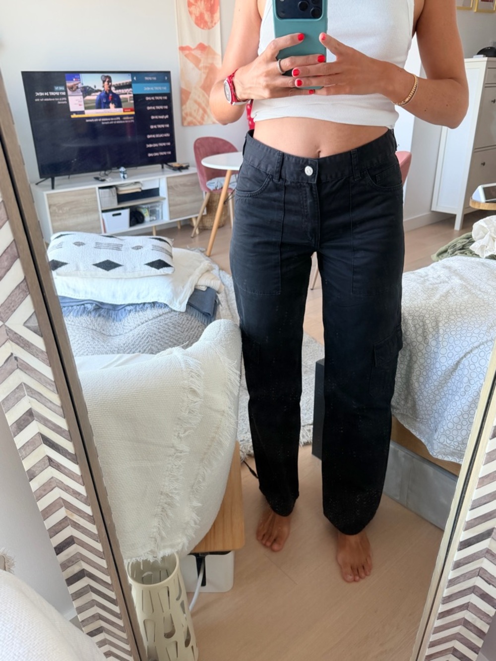 Zara cargo pants